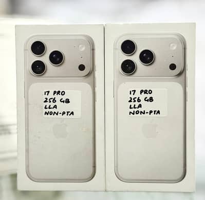 Apple iPhone 17 Pro 256GB White Lla Box pack Non pta Non Active