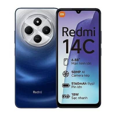 Xiaomi Redmi 14C With Charger only Box gum gya ha