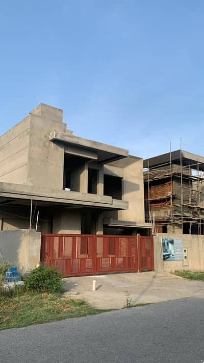 1 Kanal Luxury Grey Structure House For Sale In DHA Phase 6, Lahore Basement Lift & Pool