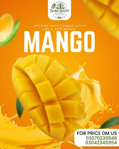 fresh Mango Available only in Karachi