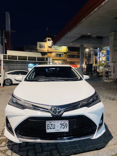 Toyota Corolla Altis Grande X CVT-i 1.8 Black Interior