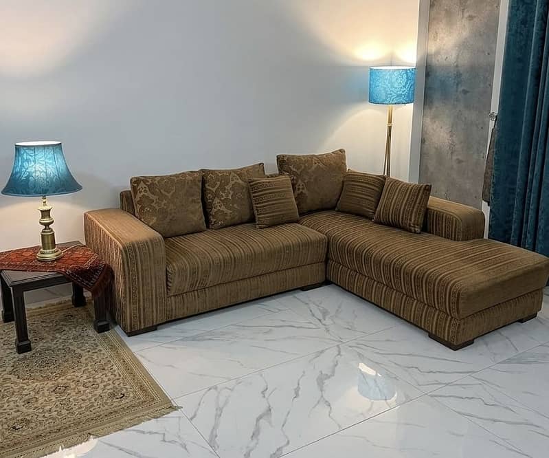 L shape Sofa 0