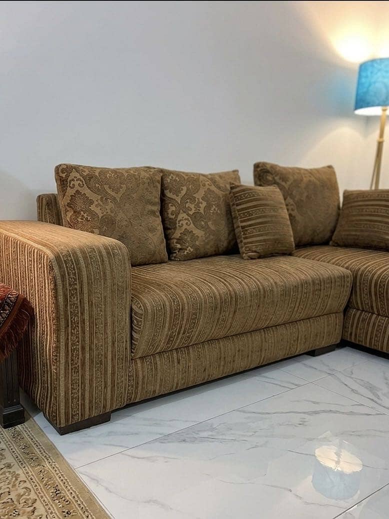 L shape Sofa 1