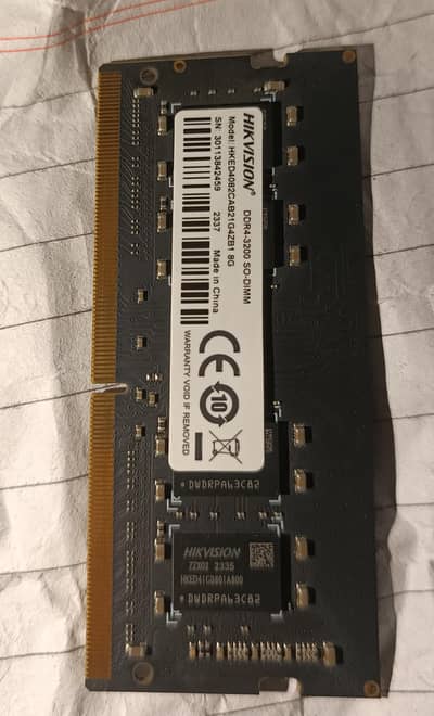 8GB DDR4 3200Mhz Laptop Ram Like New
