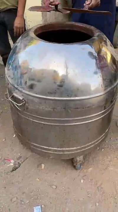 Commercial mobile tandoor/Steel Tandoor/ Portable Tandoor