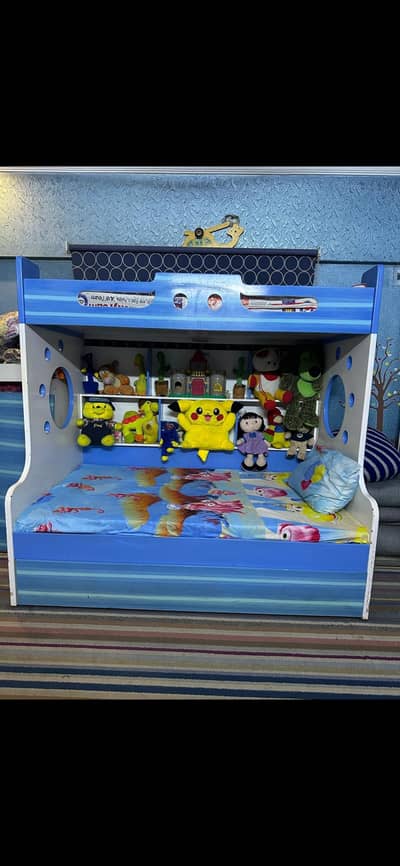 kids bed double story