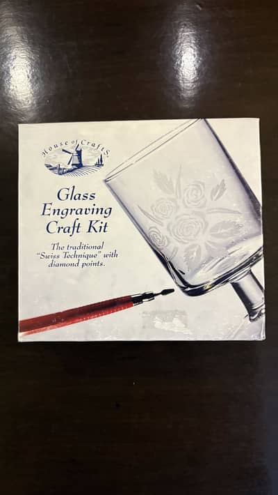  Glass Engraving Craft Kit – Create Stunning Personalized Designs! 