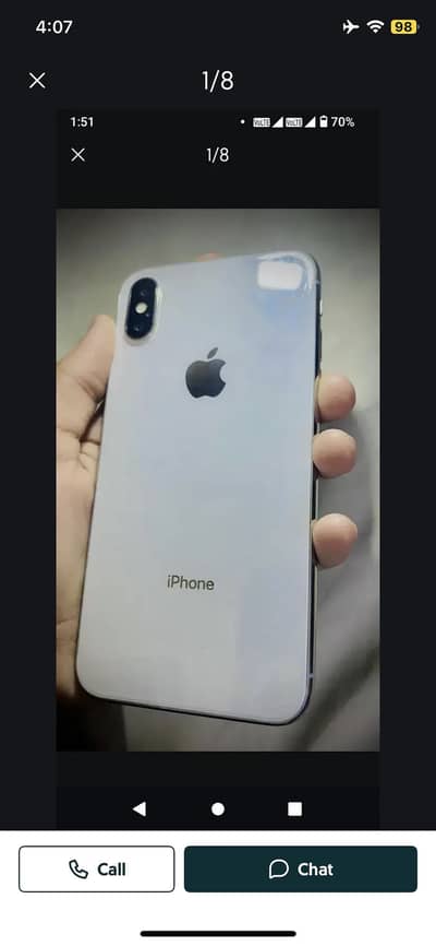 Apple iPhone X set box