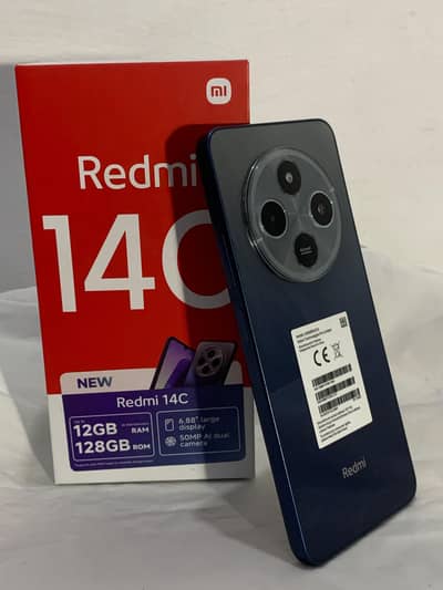 Redmi 14 C  Starry Blue  With original Box