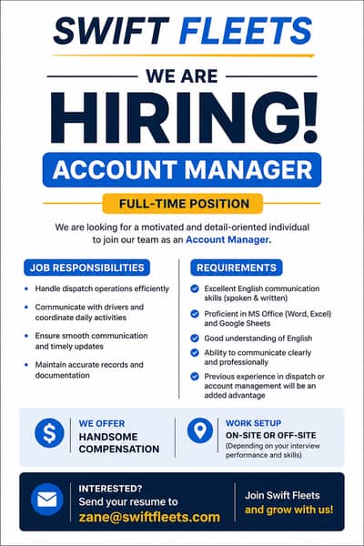 Dispatch Account Manager