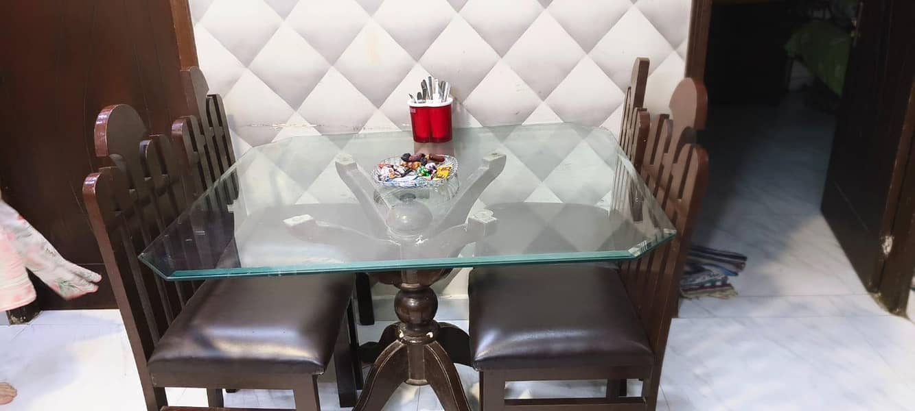 DINING TABLE AND CHAIRS 1