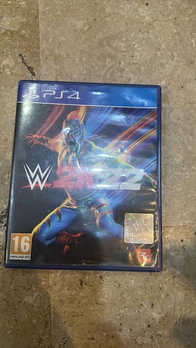 WWE 2k22 ps4 CD