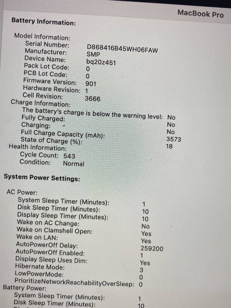 Macbook pro 2017 1