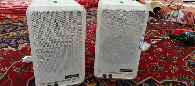 Audio Enhancement AES 0.05powerd bookshelf speakers pair original USA