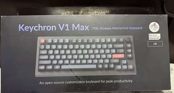 Brand New Keychron V1 Max Wireless Custom Mechanical Keyboard