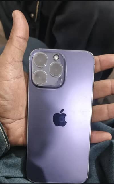 I phone 14 pro max icloud locked non pta water pack