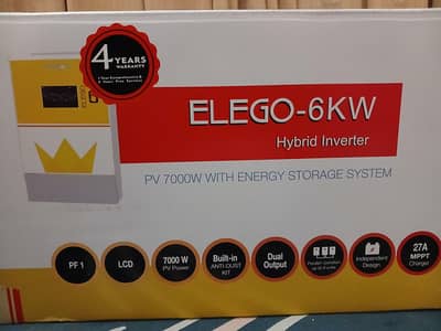 New Invertor 6kv  only 1 Day used