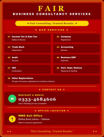 QARSHI BUSINESS CONSULTANCY