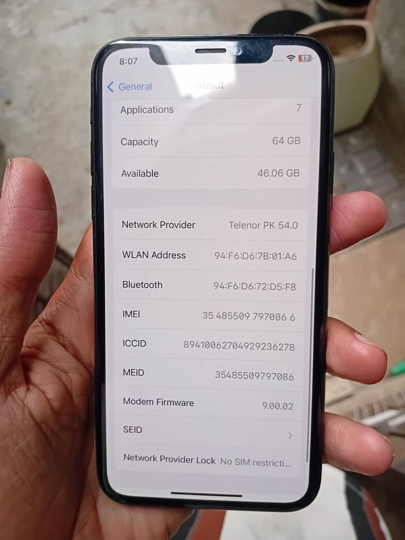 Apple iPhone X 8