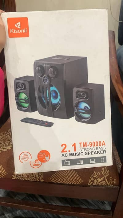 brand new speakers