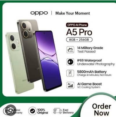 OPPO A5 Pro 128 gb storage | 8gb+8gb ram