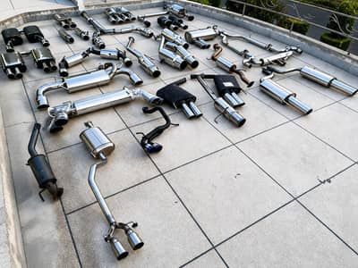 Original Premium JDM Performance Exhaust chambered,free flow(PRICE DM(