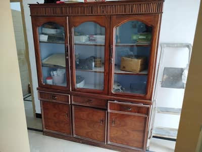 Wooden Barton wali Almari