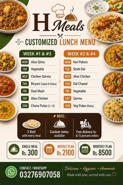 Home Made Meal Subscription