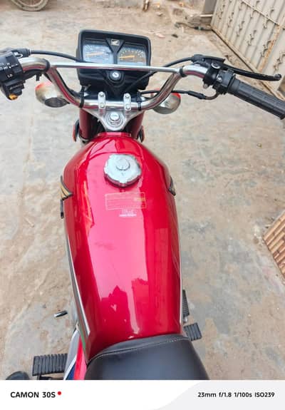 Honda CG 125 Model 2023 Karachi No.