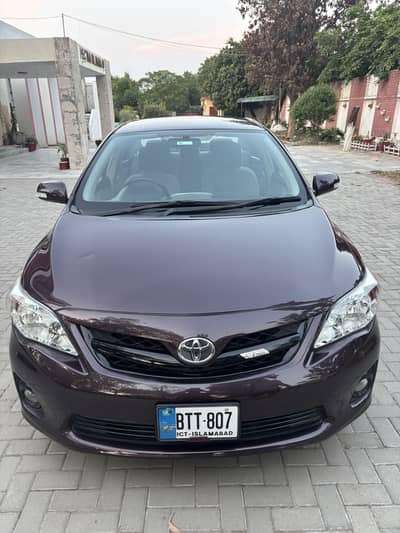 Toyota Corolla Altis 2013
