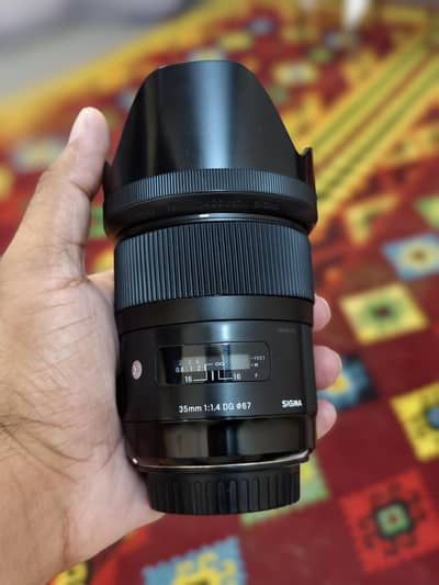 Sigma 35mm F1.4 DG art canon