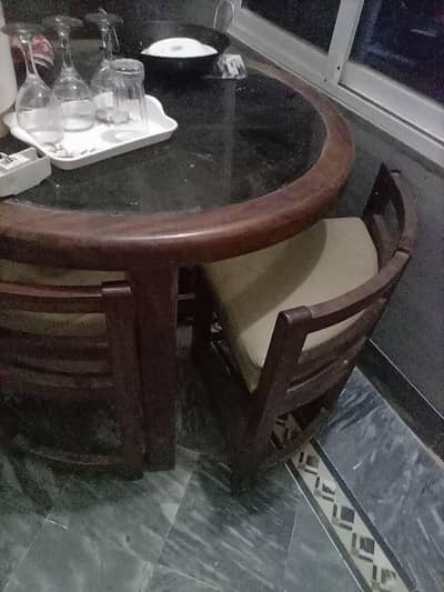 table with four chairs for sale