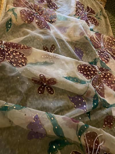 HAND PAINTED DUPATTA