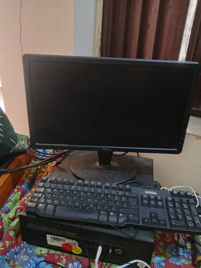 Intel core i5 4th gen PC 4gb ram 128gb SSD+ 500gb HDD complete setup