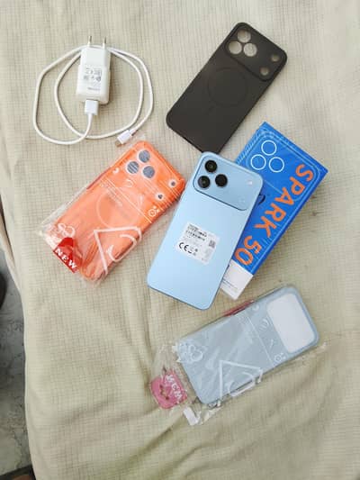 Tecno spark 50 New mobile