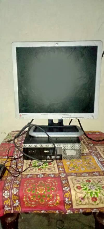 LCD Monitor + CPU