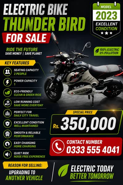 Eturbo 2 Wheeler/3 Wheeler Model 2023, seating capacity 2, power capac