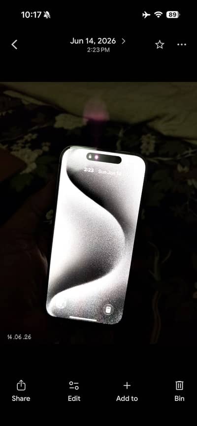 Apple iPhone 15 Pro factory unlock sim time remaining
