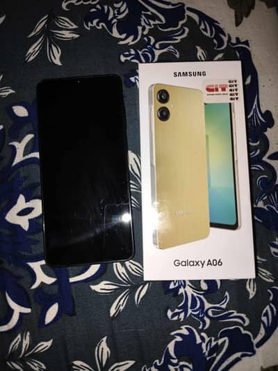 Samsung Mobile A06 With Original Box