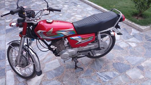 Honda CG 125 2023 model untouched condition