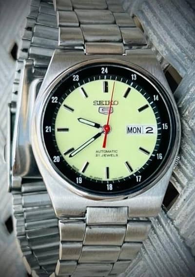 seiko 5 7s26 automatic 21 jewls working, orient , Rico, citzen