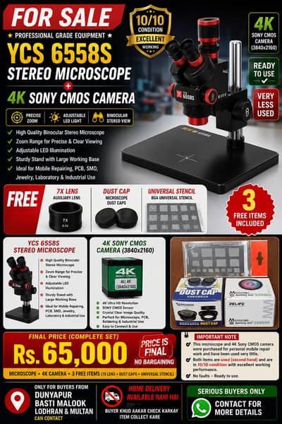 YCS 6558s Microscope