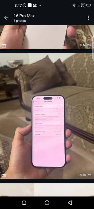 Apple iPhone 16 pro max