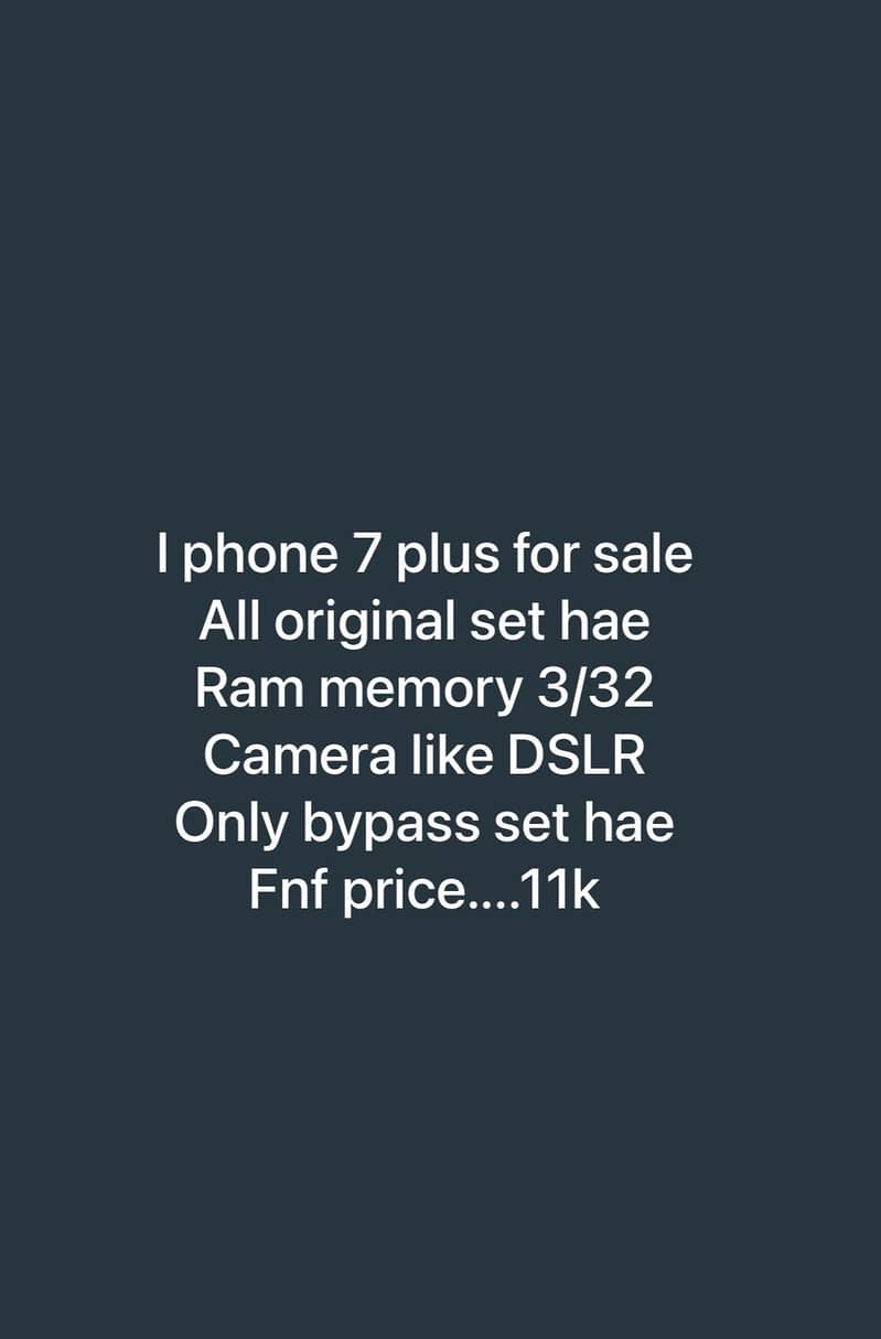 Apple iPhone 7 Plus bypass 3
