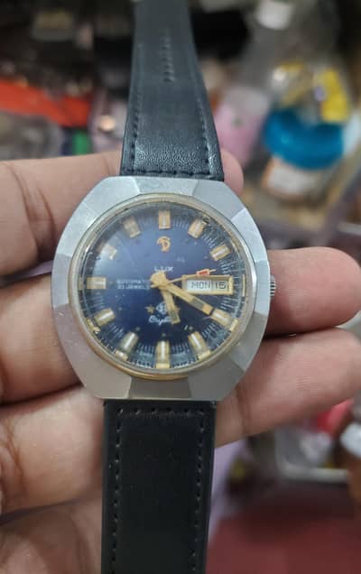 vintage treesalux swiss watch