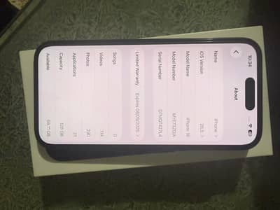 Apple iPhone 16 (Bought From Belgium Receipt Available)