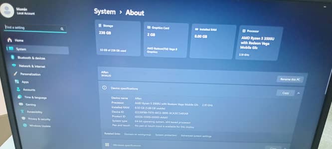 Lenovo V15 | AMD Ryzen 5 3500U