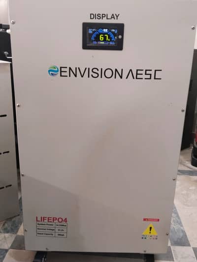 51.2V 280Ah (295Ah tested) 15kWh Lithium Iron Phosphate battery