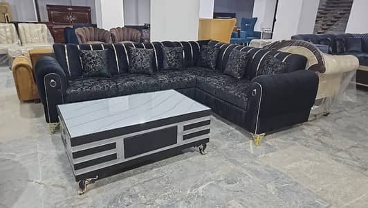 Six seater sofa set- Molty foam sofa for sale- Corner sofa set