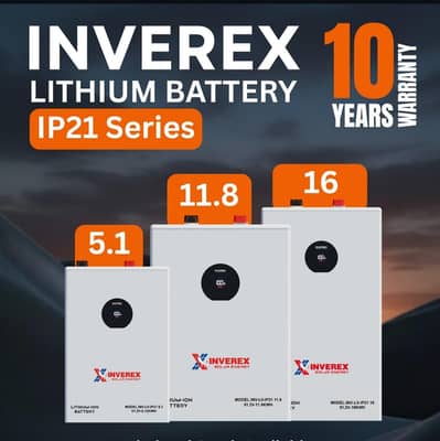 inverex Lithium battery 48v